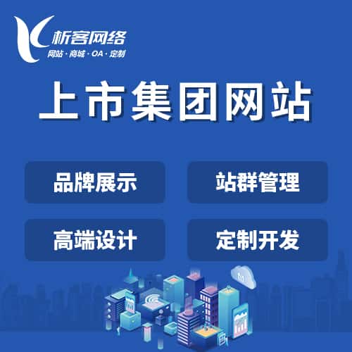 丽江上市集团网站定制